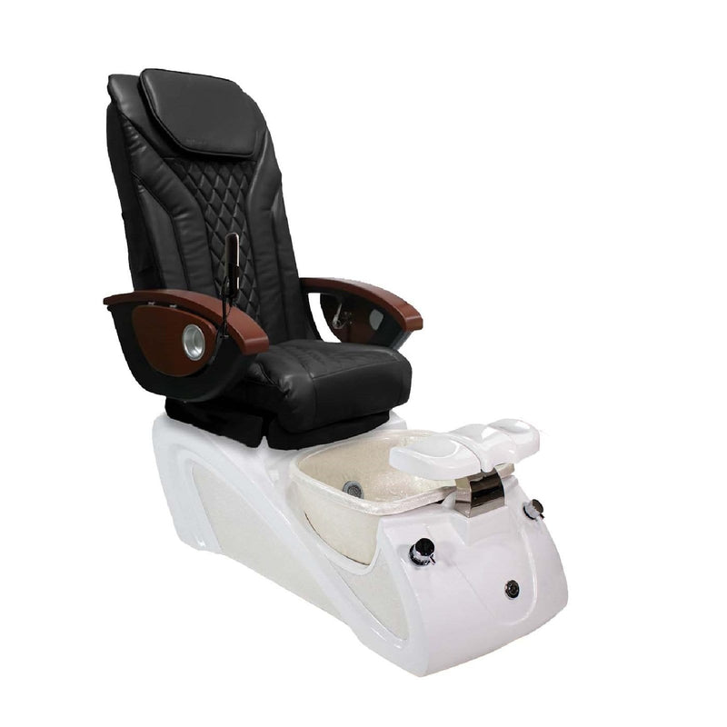 Mayakoba ALESSI II Shiatsulogic EX-R Pedicure Chair Black EXR / White and White Alessi II AYC-SPA-ALESSI-2-EXR2007-0293BLKGY-20VBLK