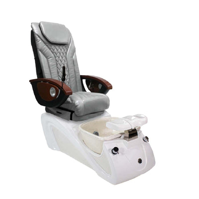 Mayakoba ALESSI II Shiatsulogic EX-R Pedicure Chair Grey EXR / White and White Alessi II AYC-SPA-ALESSI-2-EXR2007-0293BLKGY-20VGY