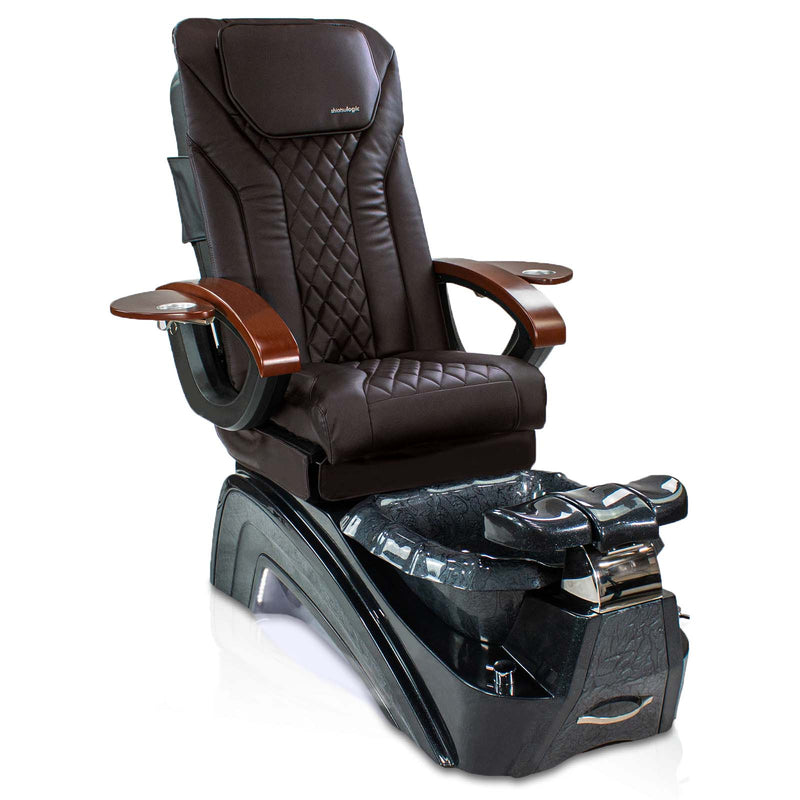 Mayakoba Arrojo II Pedicure Spa Chair - Shiatsulogic EX-R Coffee EXR