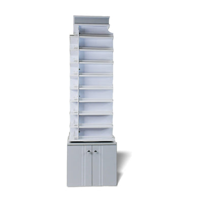Mayakoba NOVA I Polish Center with 360 Degree Swivel (Double Shelves) JAT-NPORK-55221-KIT