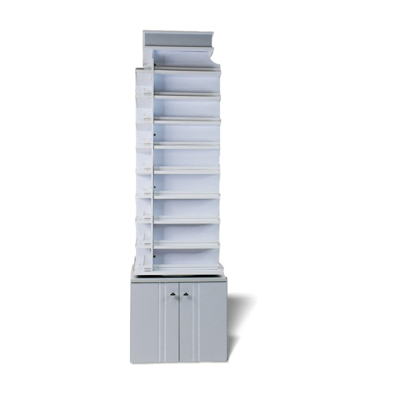 Mayakoba NOVA I Polish Center with 360 Degree Swivel (Double Shelves) JAT-NPORK-55221-KIT