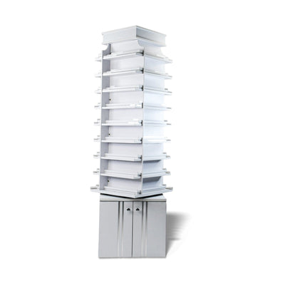 Mayakoba NOVA I Polish Center with 360 Degree Swivel (Double Shelves) JAT-NPORK-55221-KIT