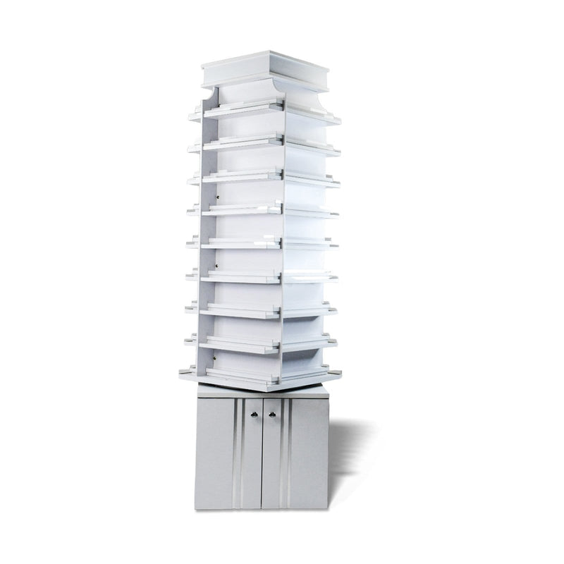 Mayakoba NOVA I Polish Center with 360 Degree Swivel (Double Shelves) JAT-NPORK-55221-KIT