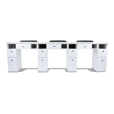 Mayakoba NOVA I Triple Manicure Table