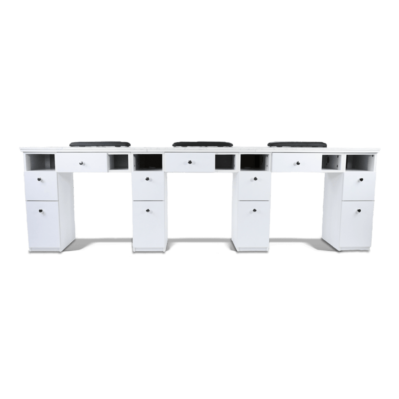 Mayakoba NOVA I Triple Manicure Table