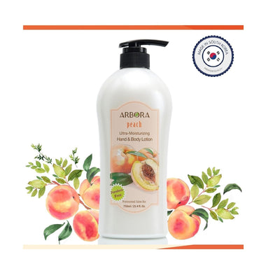 Arbora ARBORA Olive Oil Body & Hand Lotion Peach / 1 Bottle MP-ABR-LOT-03