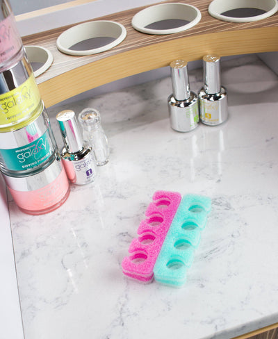 Keen Essentials Pedicure Toe Separators: 4 holes Soft - 20 or 1200 Count