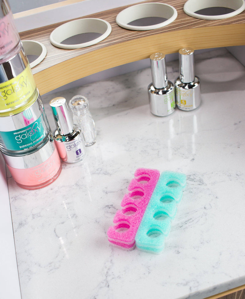 Keen Essentials Pedicure Toe Separators: 4 holes Soft - 20 or 1200 Count