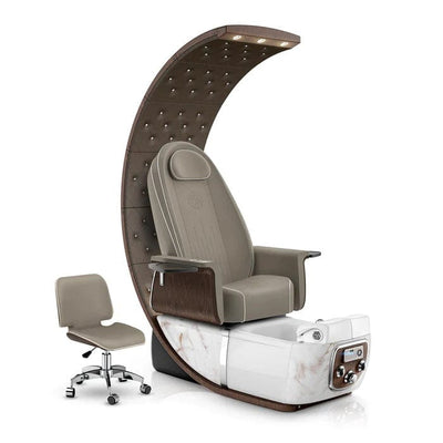 Lexor PRIVÉ™ Lounge Pedicure Chair Lexor-Claystone / Lexor-White Moonstone / Lexor-Cola