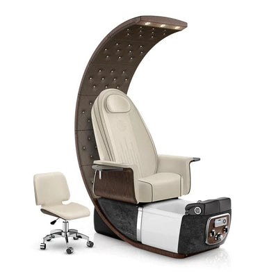 Lexor PRIVÉ™ Lounge Pedicure Chair Lexor-Ivory / Lexor-Black Moonstone / Lexor-Cola