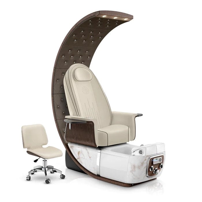 Lexor PRIVÉ™ Lounge Pedicure Chair Lexor-Ivory / Lexor-White Moonstone / Lexor-Cola
