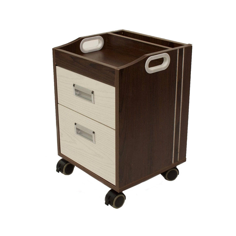 Mayakoba Alera II Pedicure Trolley Cart Alera-Brown SGR-NTRLY-222-BRN