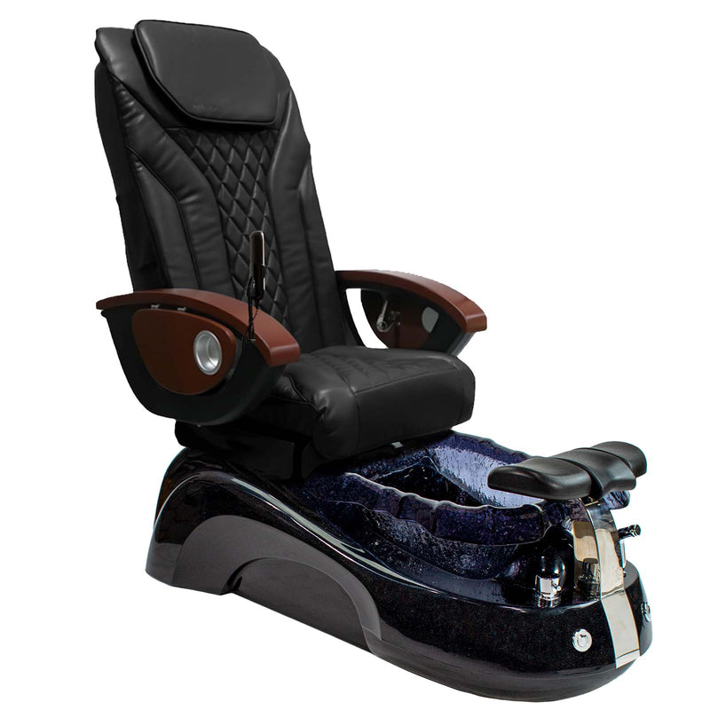 Mayakoba SIENA Shiatsulogic EX-R Pedicure Chair Black EXR / Black and Black Siena AYC-SPA-SIENA-EXR2007-817BLKBLK-20VBLK