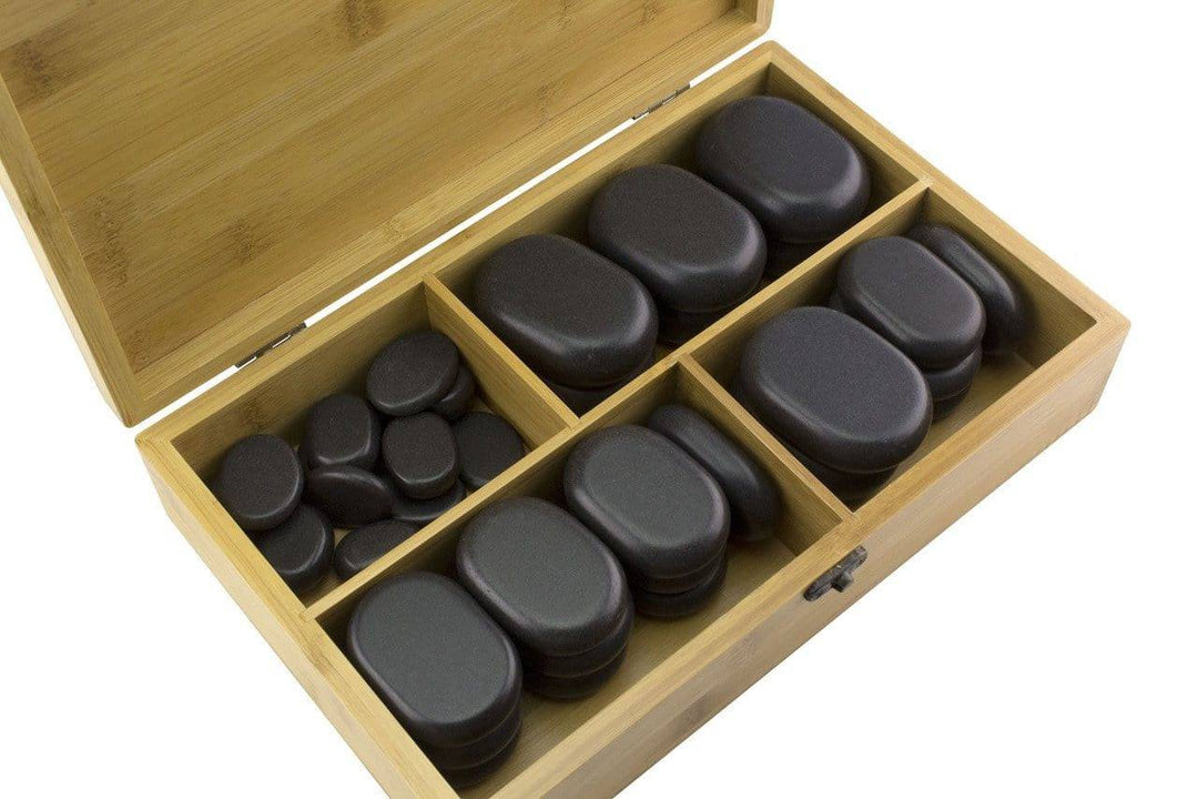 DERMALOGIC Hot Stone Massage Kit 36 Pcs SalonCity