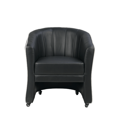 Mayakoba ISABELLA Salon Customer Chair Black TJS-CUCHR-11806-BLK
