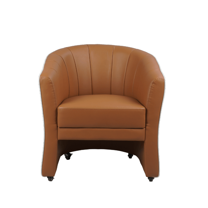 Mayakoba ISABELLA Salon Customer Chair Cappuccino TJS-CUCHR-11806-CPO