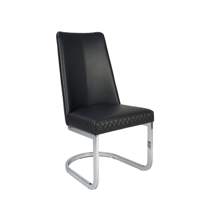 Mayakoba Aster Salon Customer Chair Black