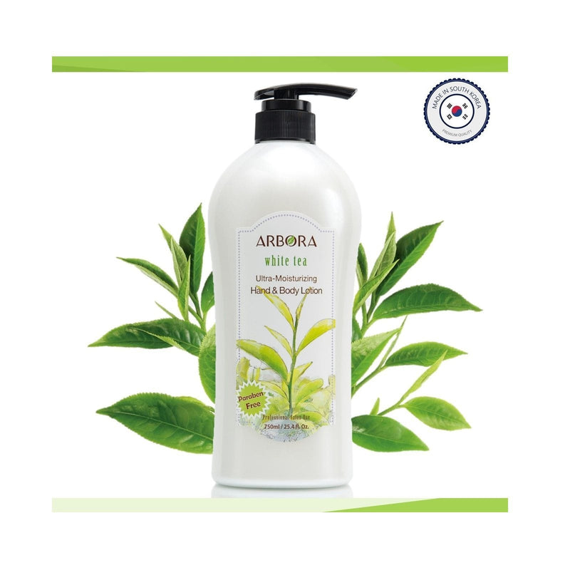Arbora ARBORA Olive Oil Body & Hand Lotion White Tea / 1 Bottle MP-ABR-LOT-04
