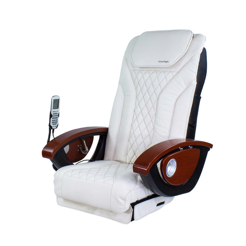 Mayakoba Shiatsulogic Pedicure Massage Chair Cushion Cover Set - EX-R (cover set only, w/o chair) White EXR