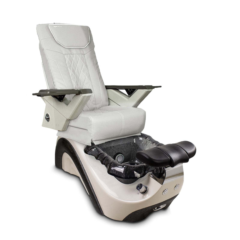 Mayakoba PERLA Shiatsulogic FX Pedicure Chair White FX / White and Black Perla