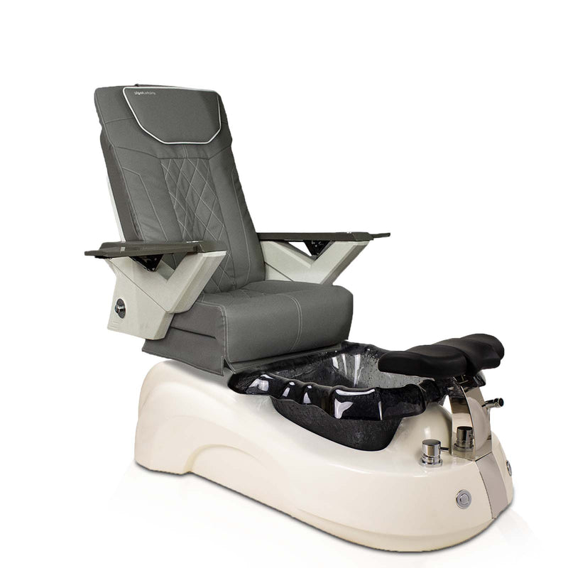 Mayakoba SIENA Shiatsulogic FX Pedicure Chair Grey FX / White and Black Siena