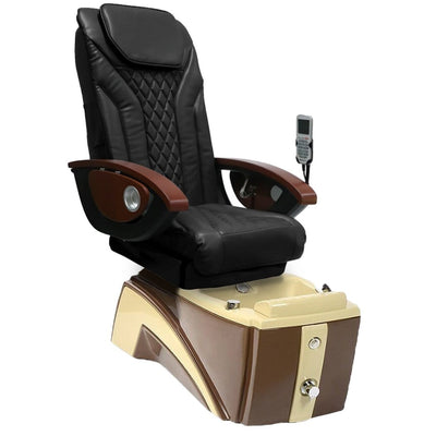 Mayakoba ARROJO Shiatsulogic EX-R Pedicure Chair Black EXR AYC-SPA-ARROJO-EXR2007-030BR-16VBLK