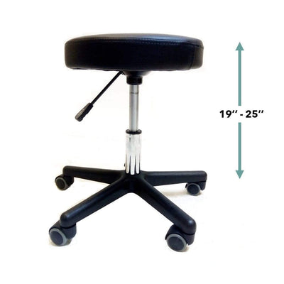 Berkeley TERRELL Tattooist Stool Black LGR-PDSTL-001-BLK