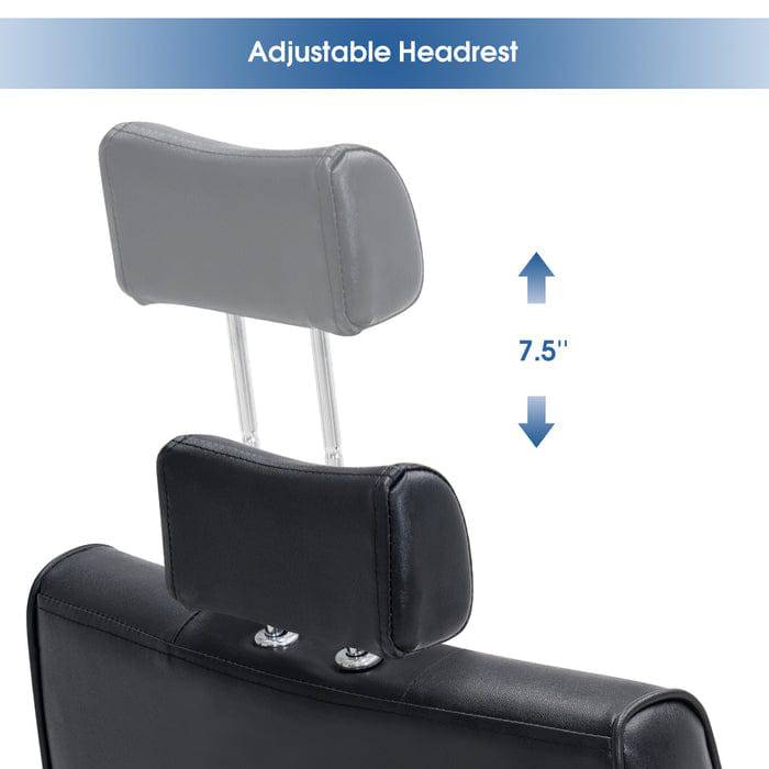 BarberPub Classic Recliner Barber Chair