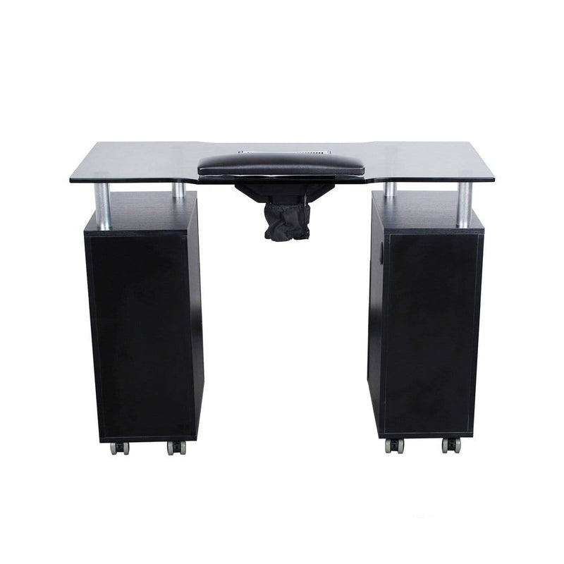 Mayakoba Glasglow Manicure Table With Fan