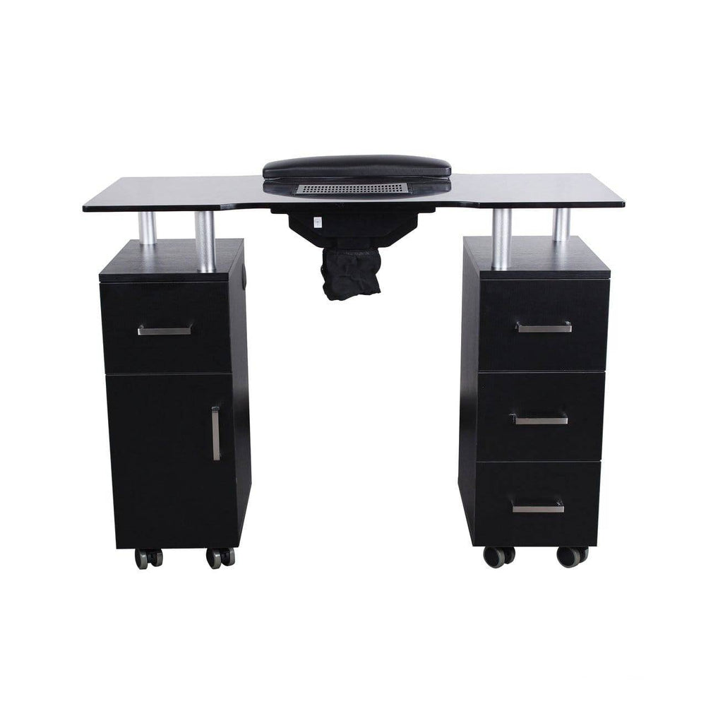 Mesa de manicura Glasgow con ventilador