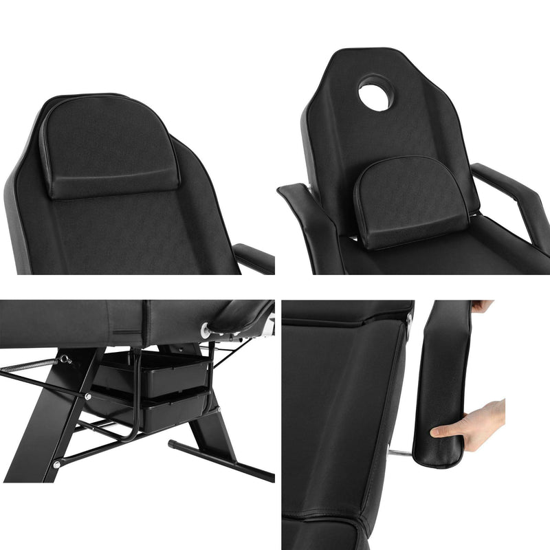 Dermalogic PARKER II Facial/Tattoo Chair HZI-FCCHR-215