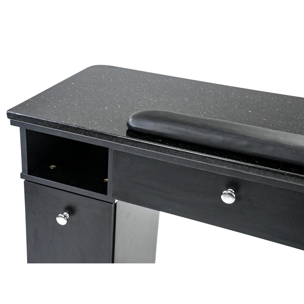Sonoma II Manicure Table in Modern Black