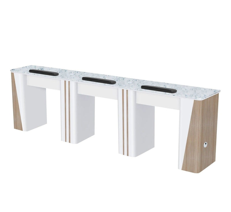 Mayakoba NOVA II Triple Manicure Table No JAT-NTBL-5152-KIT
