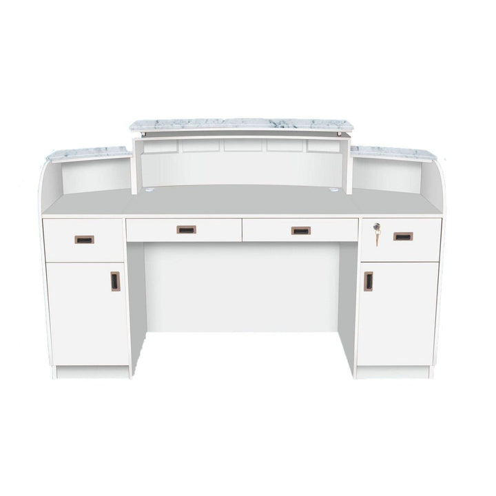 Mayakoba SONOMA Reception Desk with Mosaic Tile MBS-NRTBL-SONOMA-CB1