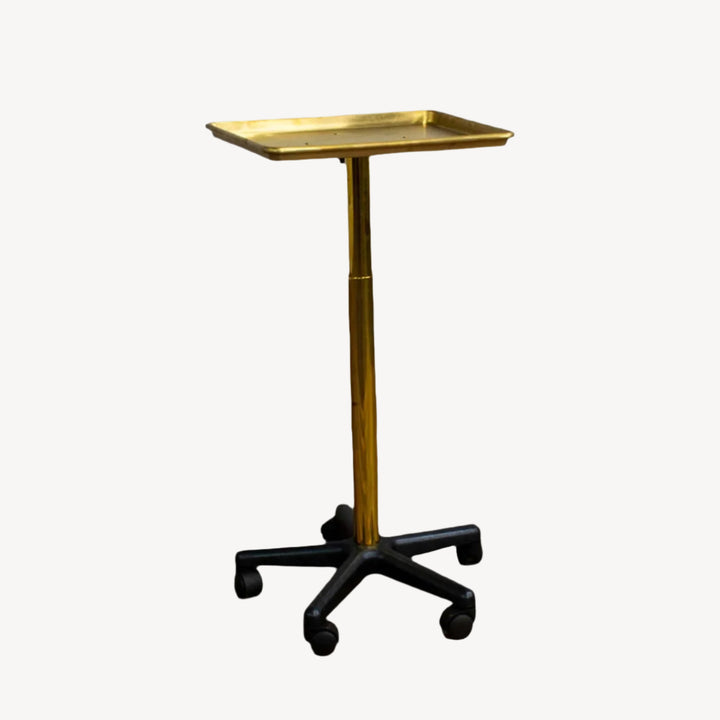 Trelavi Custom Powder-Coated Salon Rolling Service Tray